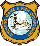 Wyoming Game and Fish Department badge stock WGFD