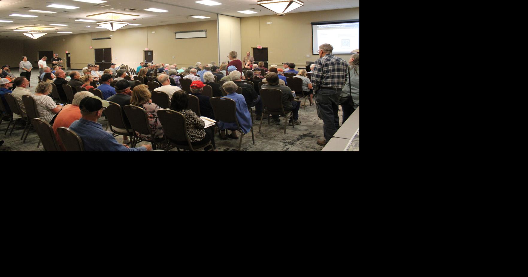 Residents take over Coffeen median meeting, continue voicing concerns