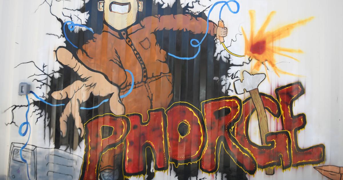 Hot Shop Inside the new Phorge Makerspace welding facility