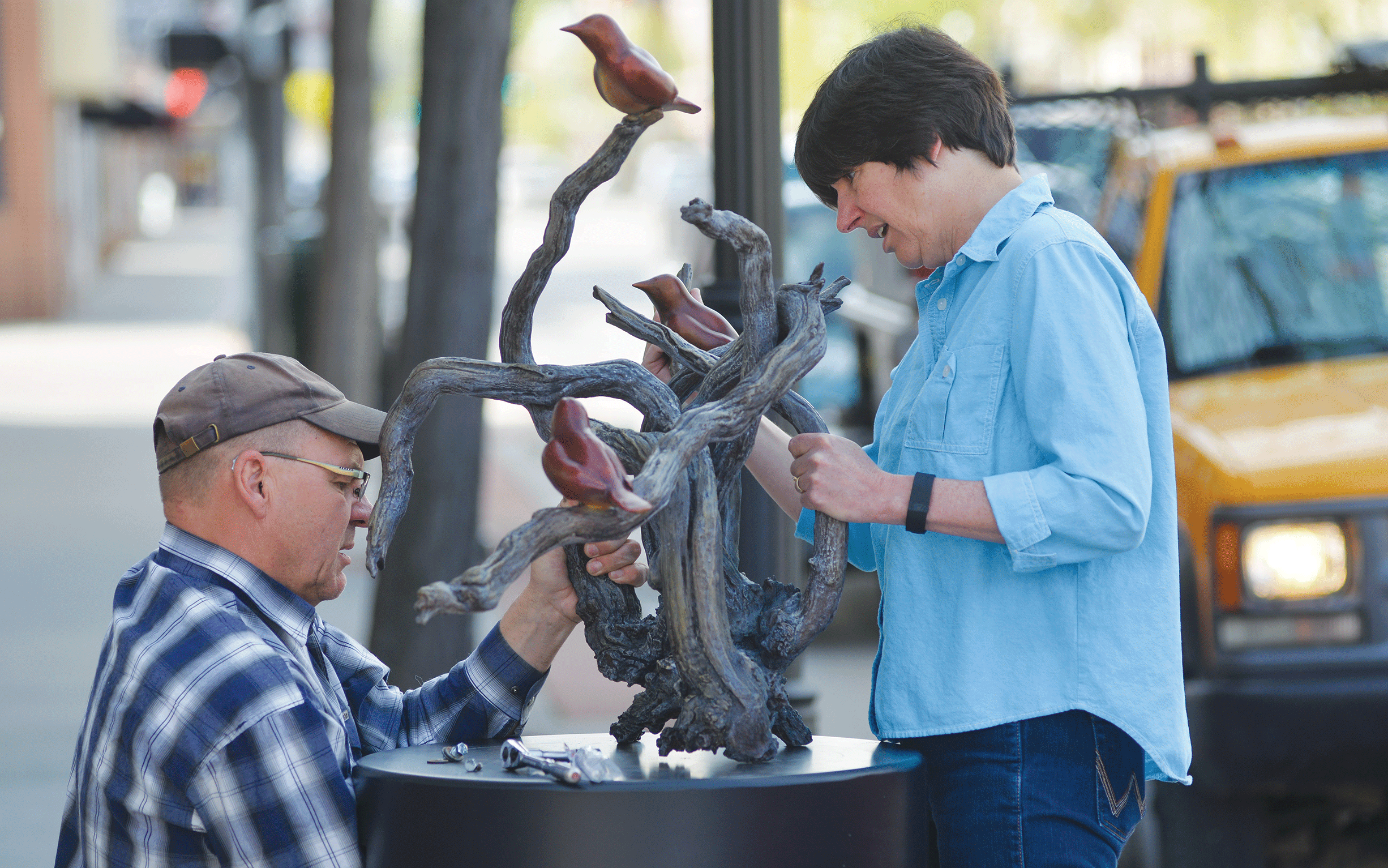 New statues hit sidewalks in annual artwork rotation | Local News ...
