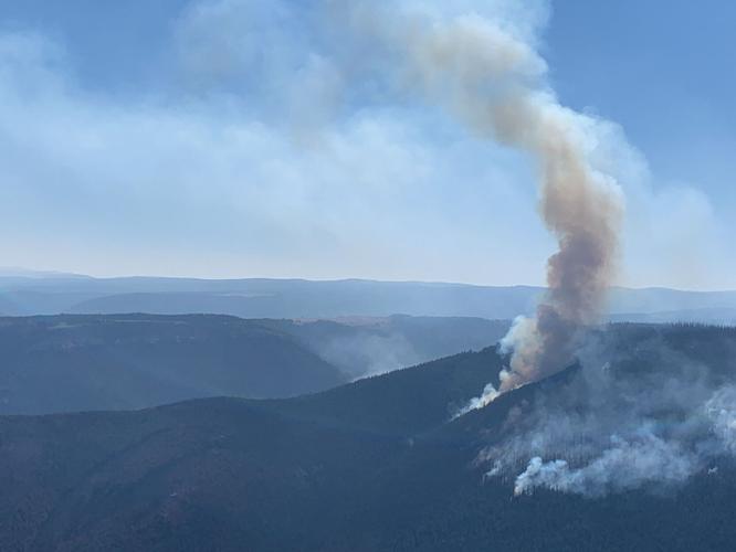 Crater Ridge Fire 75% contained despite weekend activity | Local News ...