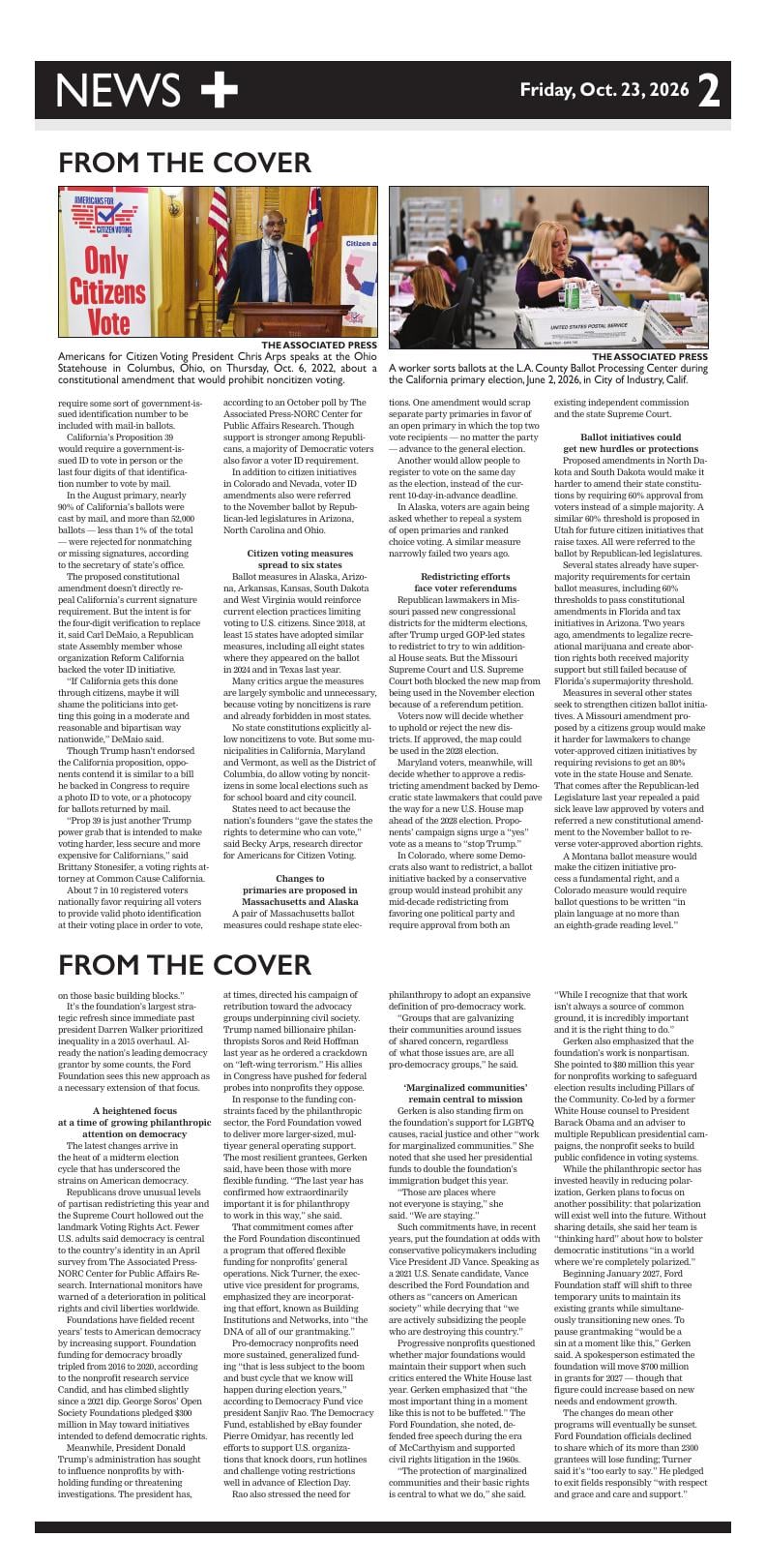 Hadean Press Page P-001 | e-Edition | thesheridanpress.com