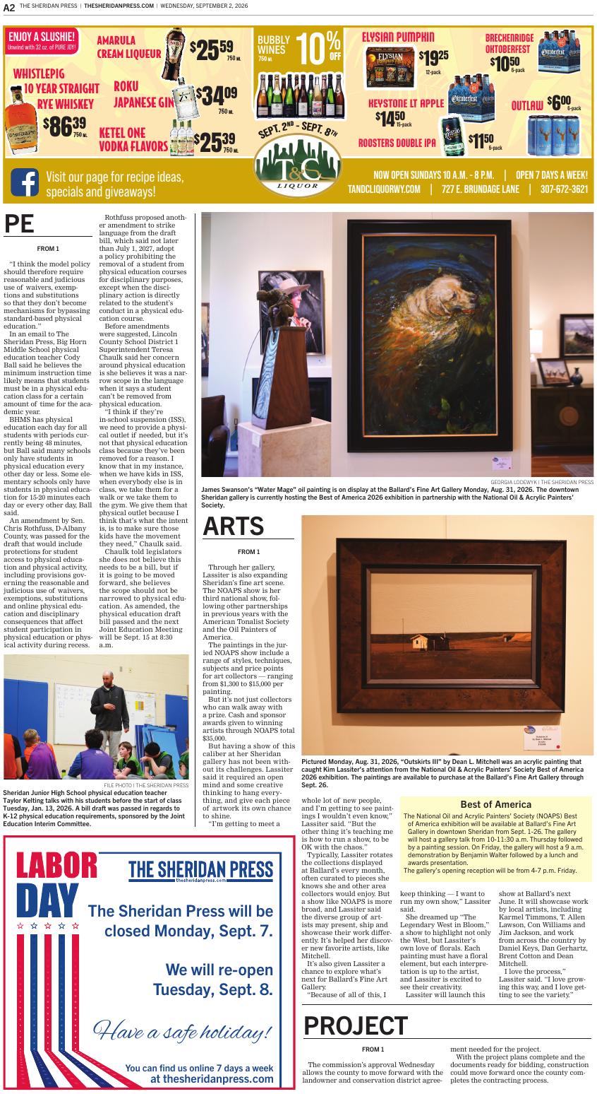 Page A-002 | e-Edition | thesheridanpress.com