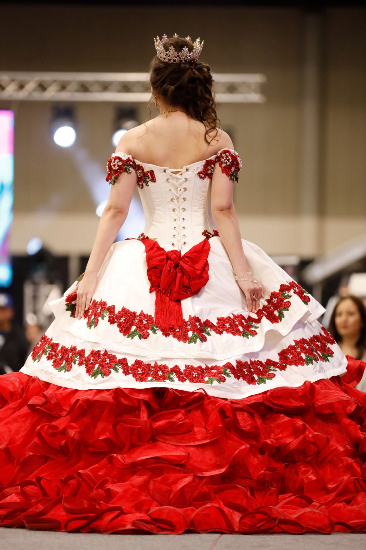 club america quinceanera dress