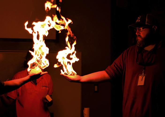 Science Ambassador program presents show of ice, fire | News ...