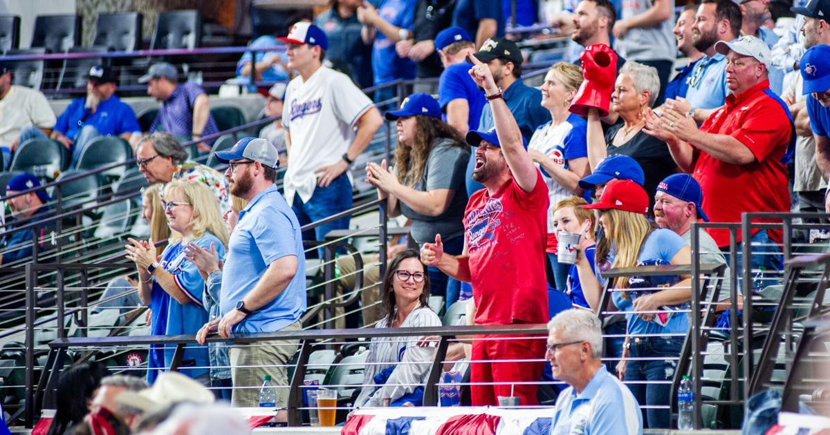 Photos: Texas Rangers’ Opening Day unites team in 4-3 victory against Chicago Cubs