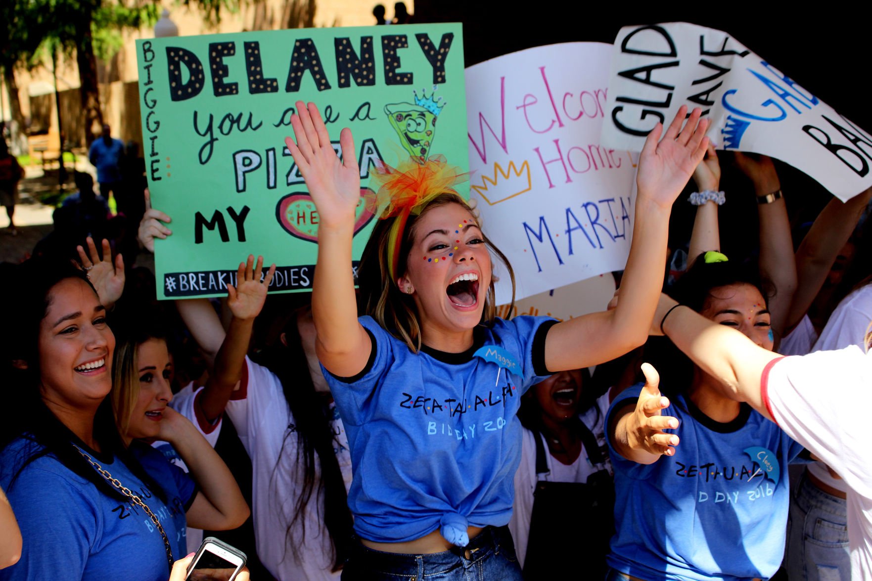 Sorority Members Begin New Chapter Of Life With Bid Day | Gallery ...