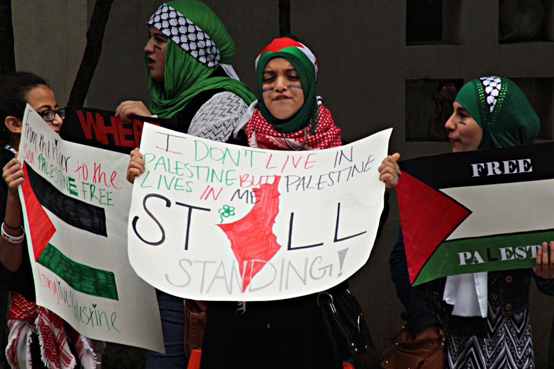 Students Protest Escalating Violence In Palestine | News | Theshorthorn.com