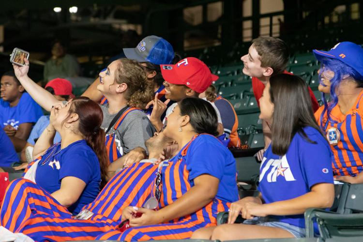Photos Students watch Rangers defeat Rays in last UTA Night with the