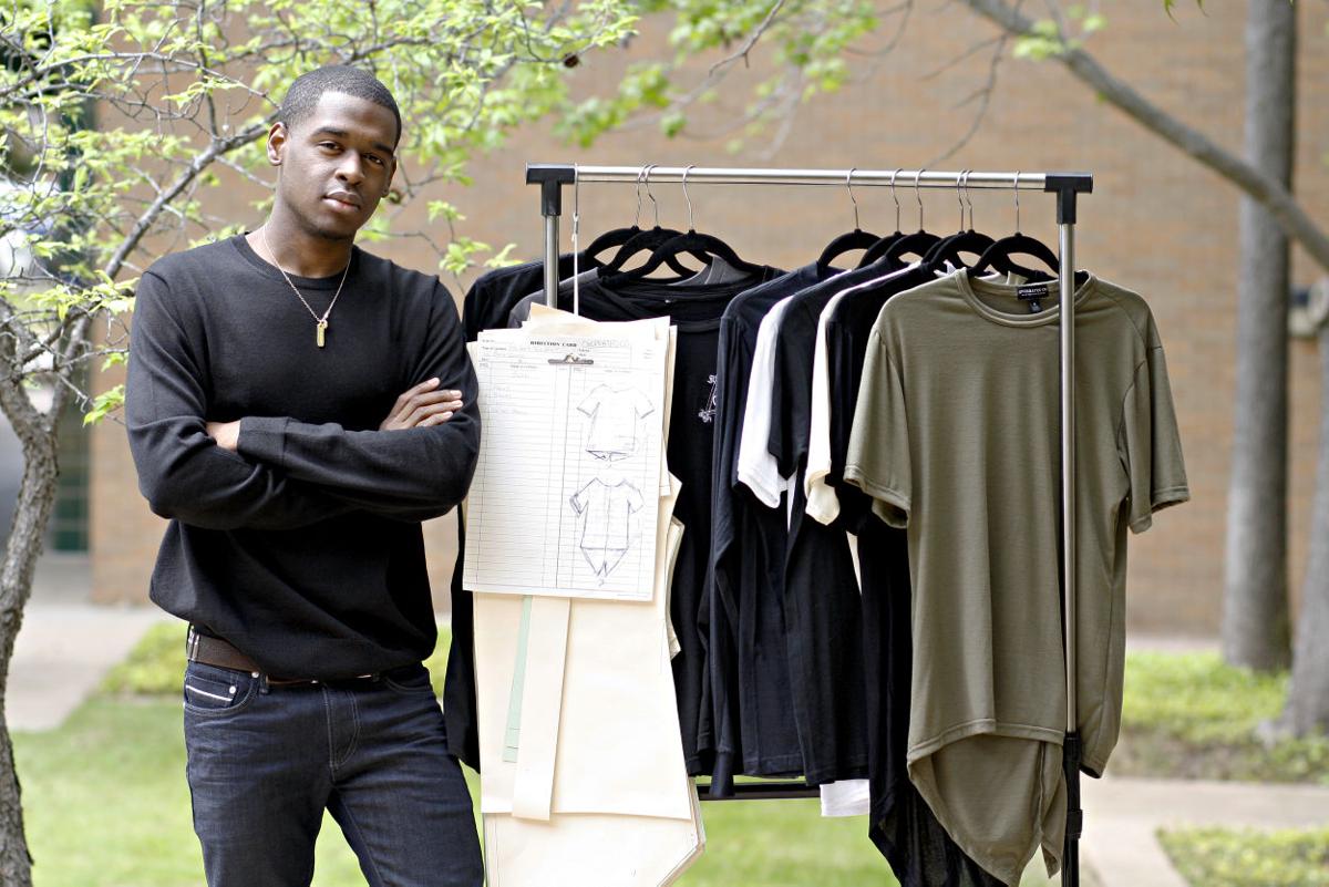 Student entrepreneur balances classes with building a clothing brand