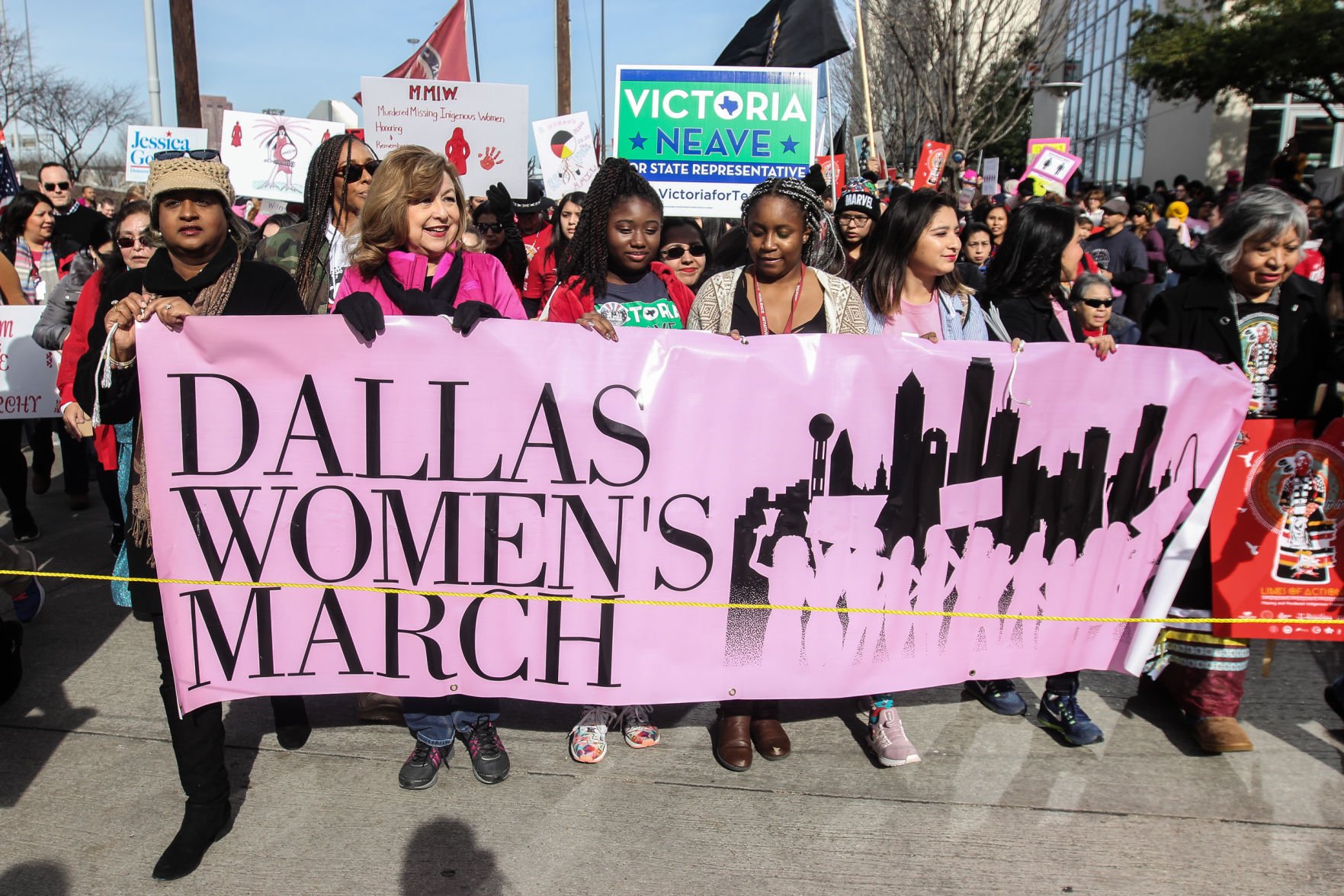 Third annual Dallas Women's March fights for gender, racial equality