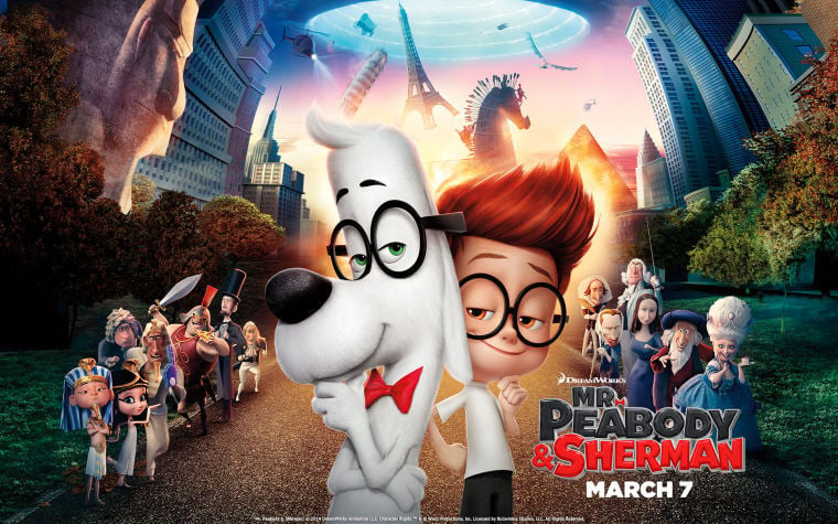 FIRST LOOK: Dreamworks' Mr. Peabody and Sherman