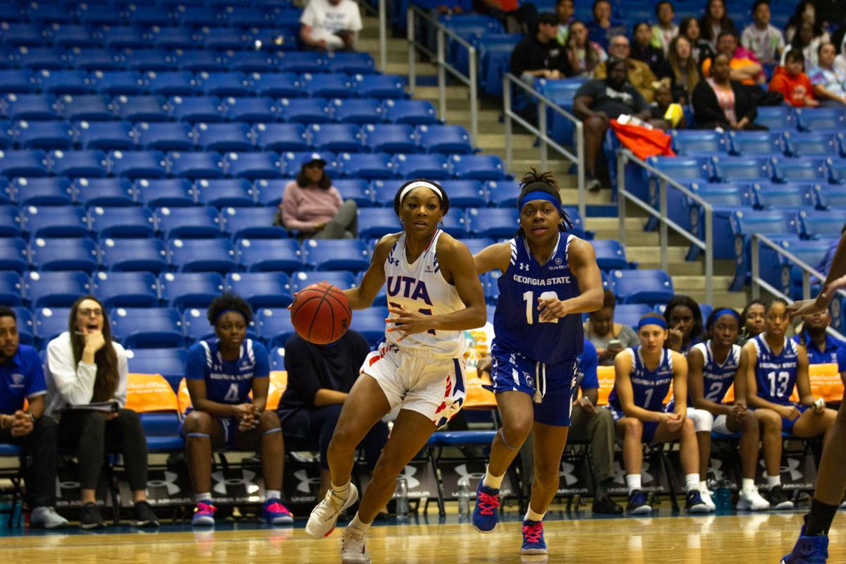 Photos: Lady Mavericks tame Georgia State Panthers using excellent defensive play