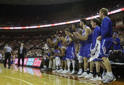 Men S Basketball Team Takes Unprecedented Win Against Ut Austin 72