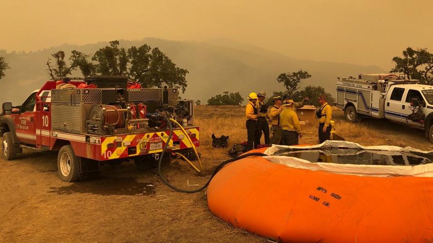 Arlington Fire Department helps fight August Complex Fire spreading ...