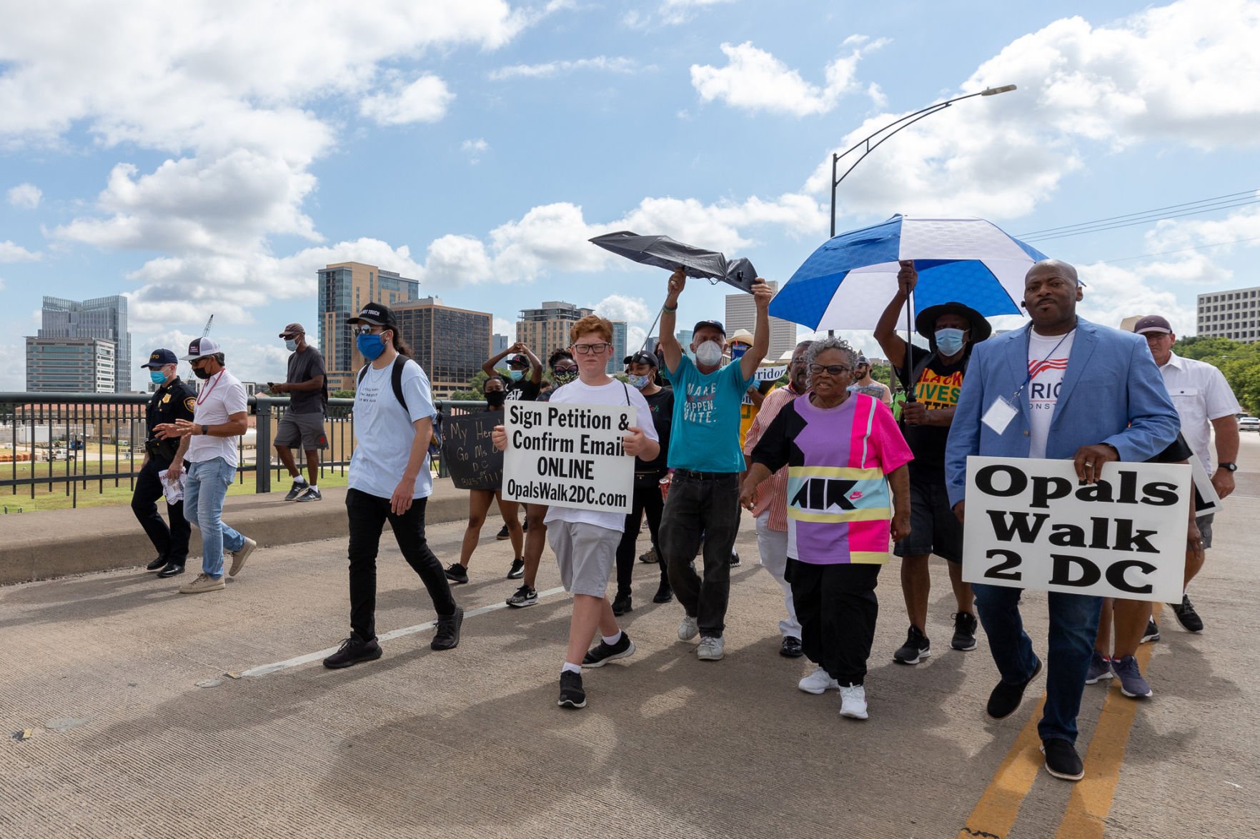 Photos: At 93 years old, Opal Lee marches two and a half miles to make Juneteenth a national holiday