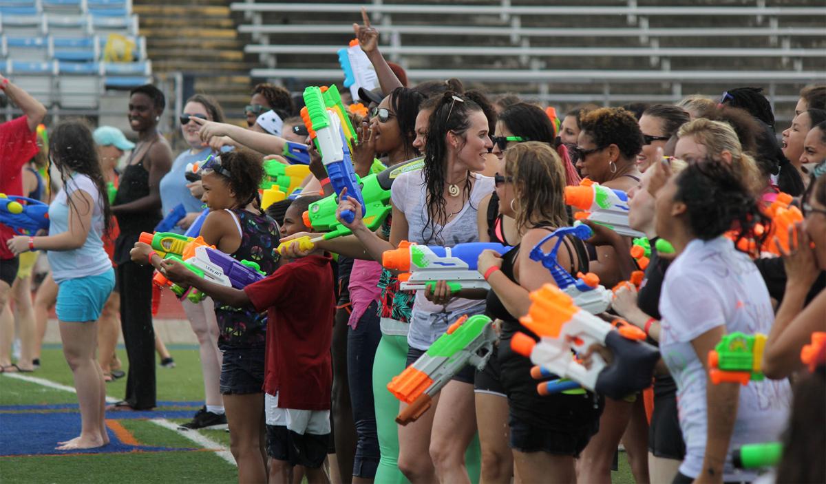 Gallery Water gun battle benefits warriors Gallery