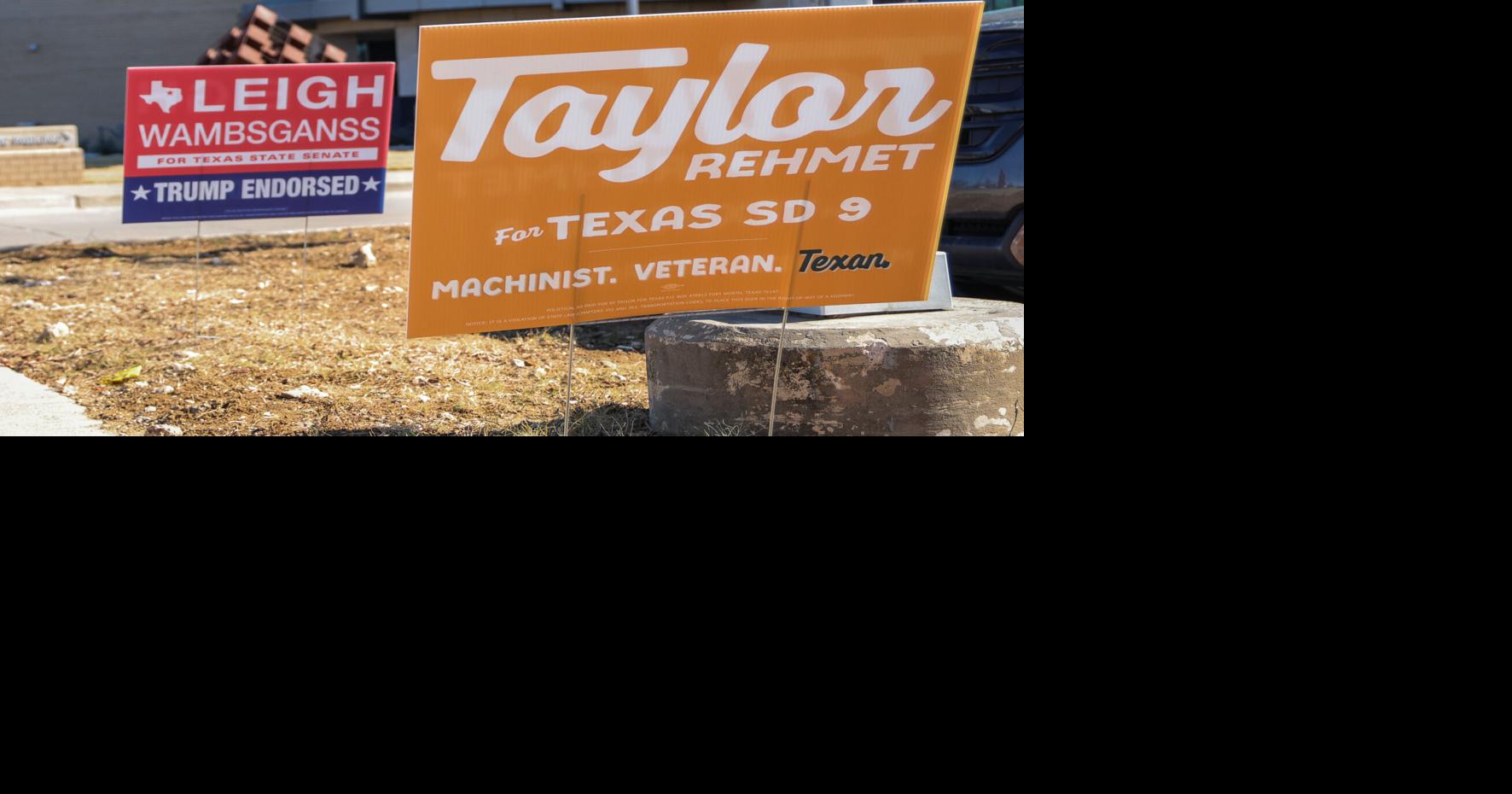 Democrat Taylor Rehmet flips historically red Texas Senate District 9 seat