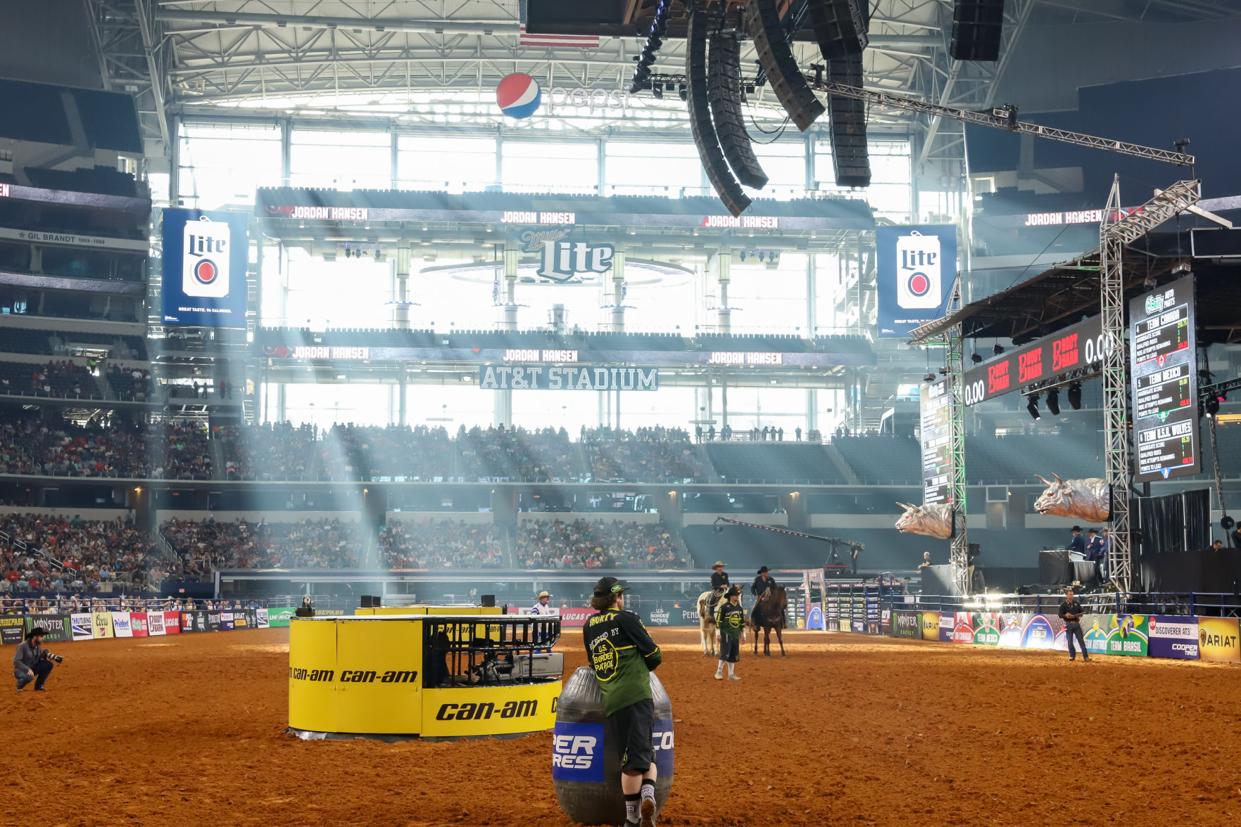 Photos: Team USA Eagles Takes The 2020 Professional Bull Riders Global ...