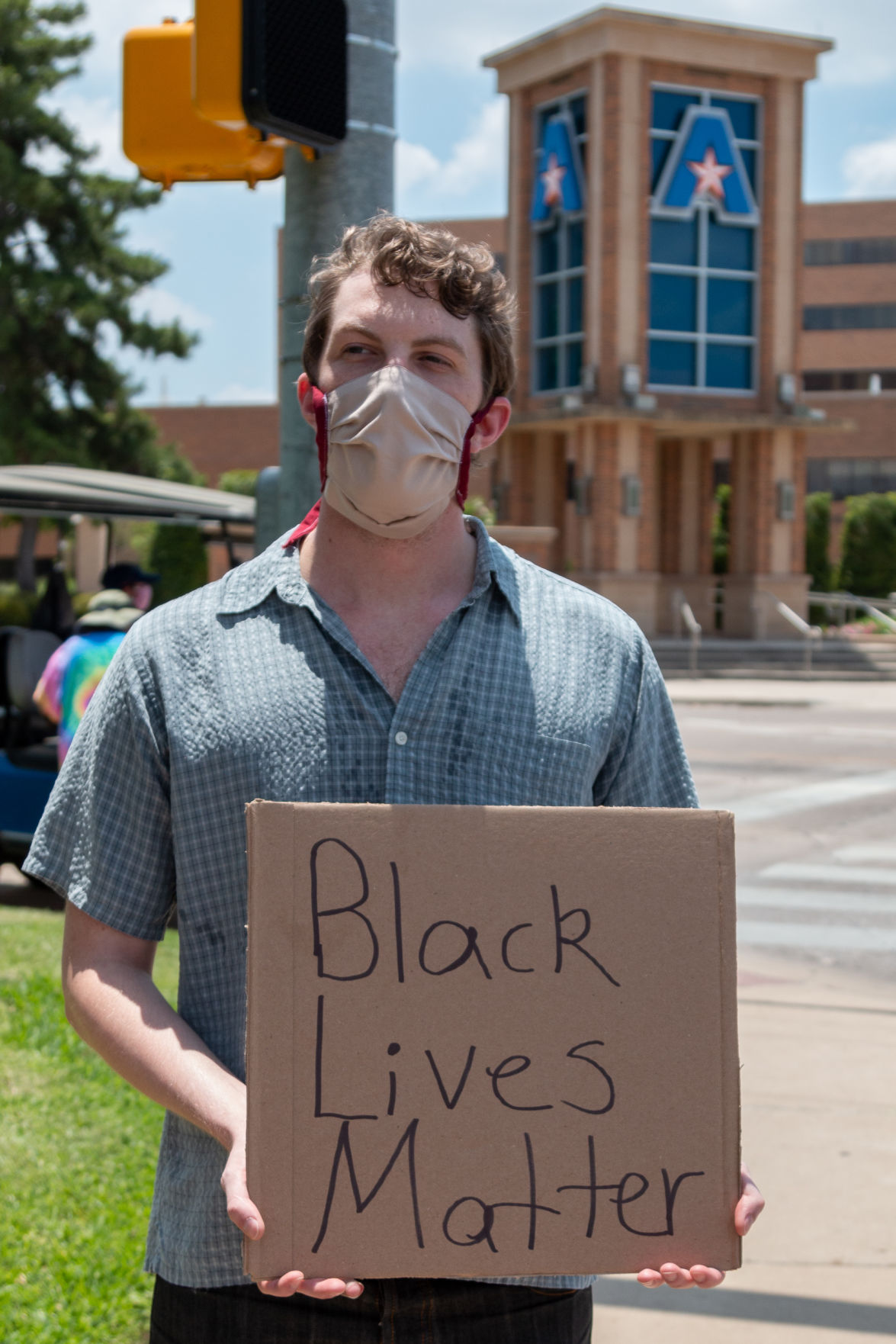 Photos: UTA School of Social work co-hosts on-campus march against police brutality