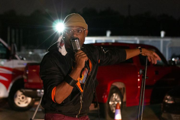 Photos: The Speakeasy Open Mic operates as drive-in concert due to COVID-19