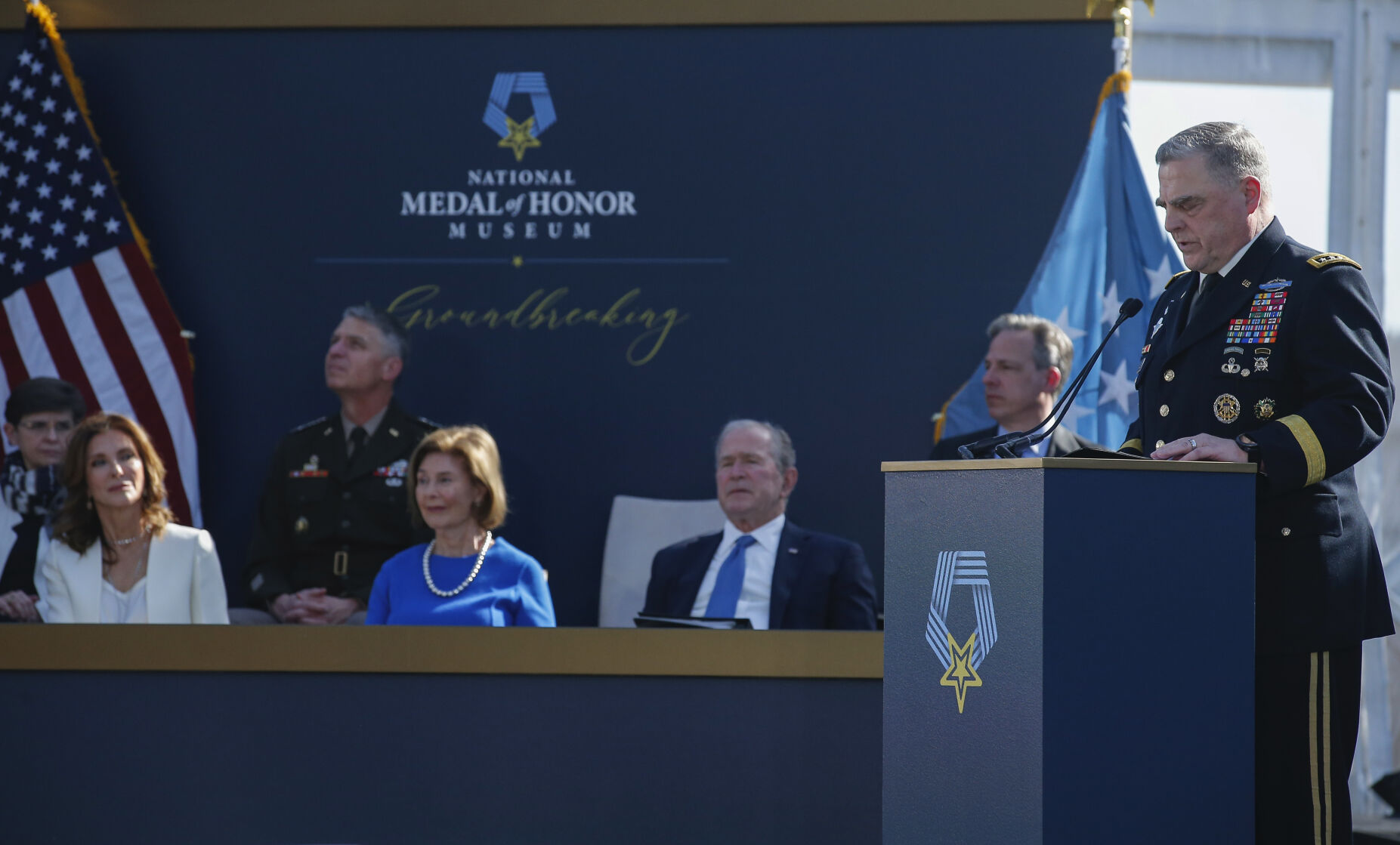 Photos: National Medal Of Honor Museum Breaks Ground In Arlington ...