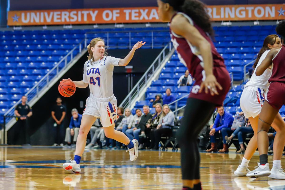 Photos: Lady Mavericks triumph over University of Arkansas at Little Rock Trojans 65-58
