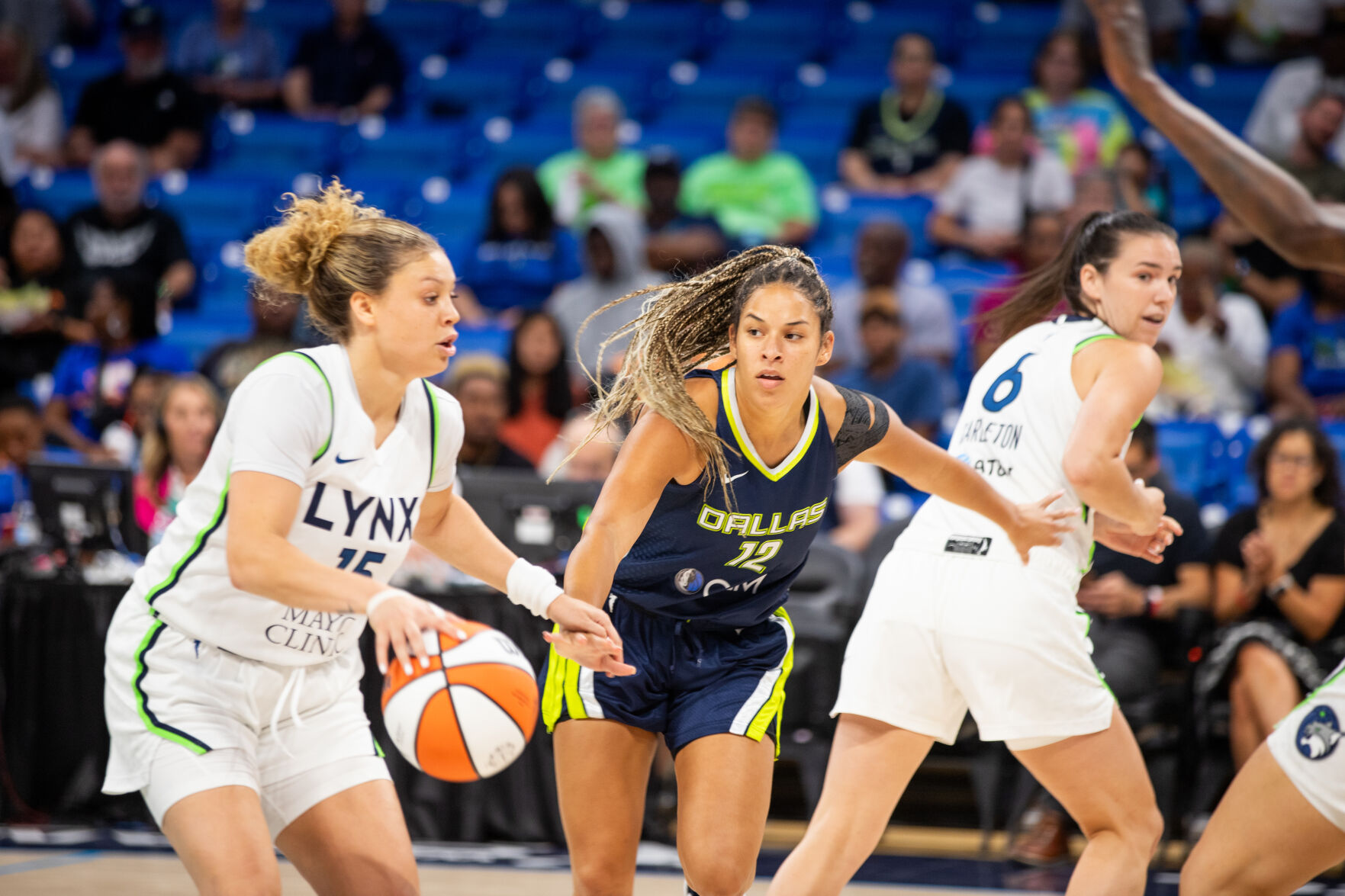 Dallas Wings lose footing without All Star player drop home game