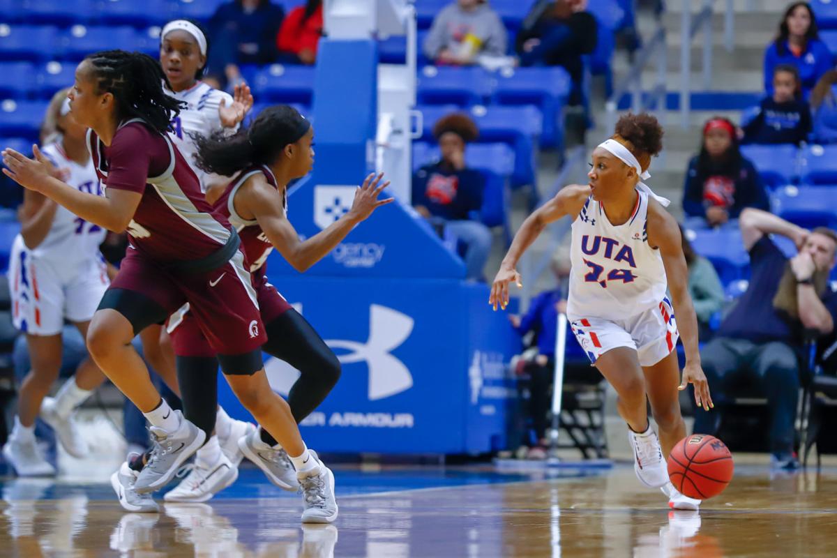 Photos: Lady Mavericks triumph over University of Arkansas at Little Rock Trojans 65-58