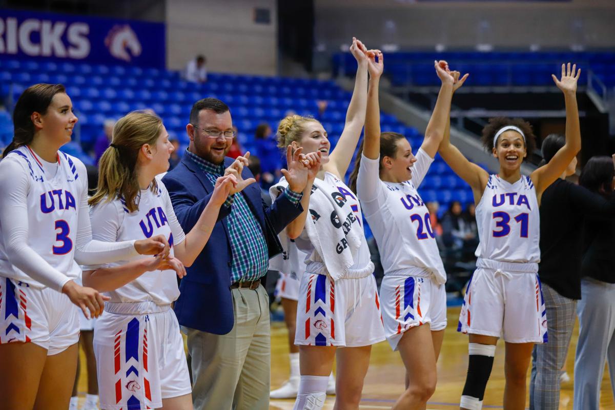 Photos: Lady Mavericks triumph over University of Arkansas at Little Rock Trojans 65-58