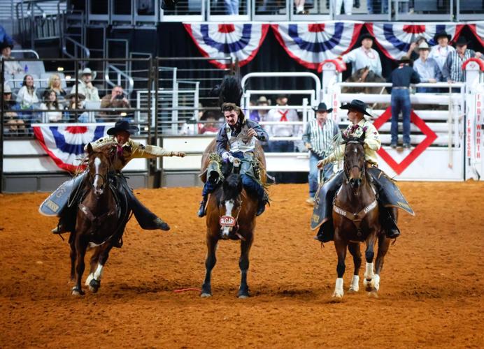 Photos: Contestants cling to victory at ProRodeo Tournament | News ...