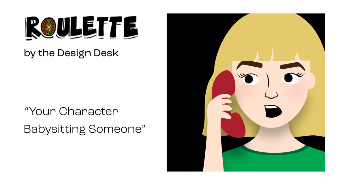 Random Rotation Text Dialog Comic Illustration: Roulette, a revolving comic based on AI-generated prompts ...
