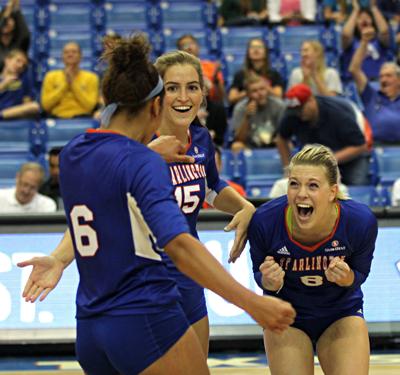 Volleyball Team Approaches Troy University Matchup Sports