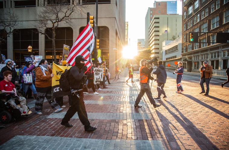Hundreds protest ICE in Fort Worth Saturday following Minneapolis ...