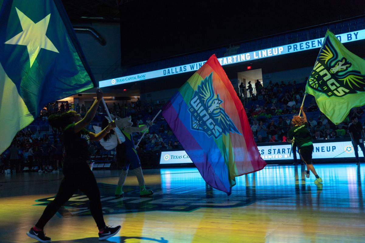 Photos Dallas Wings notch second win during Pride Night Gallery