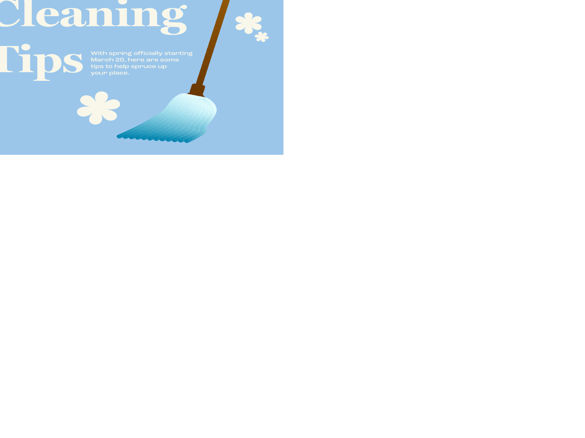 Illustration: How to spruce up your space for spring | Multimedia ...