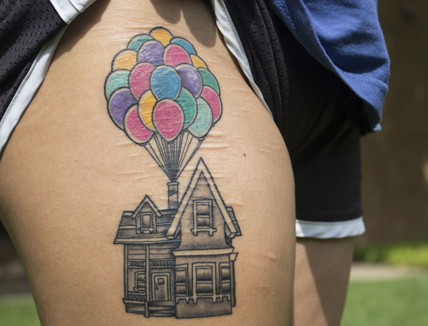 Adventure Is Out There Up Balloon House Tattoos  Tattoodo