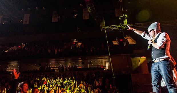 Christian recording artist TobyMac fills College Park Center for Eyes ...