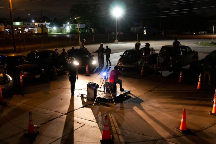 Photos: The Speakeasy Open Mic operates as drive-in concert due to COVID-19