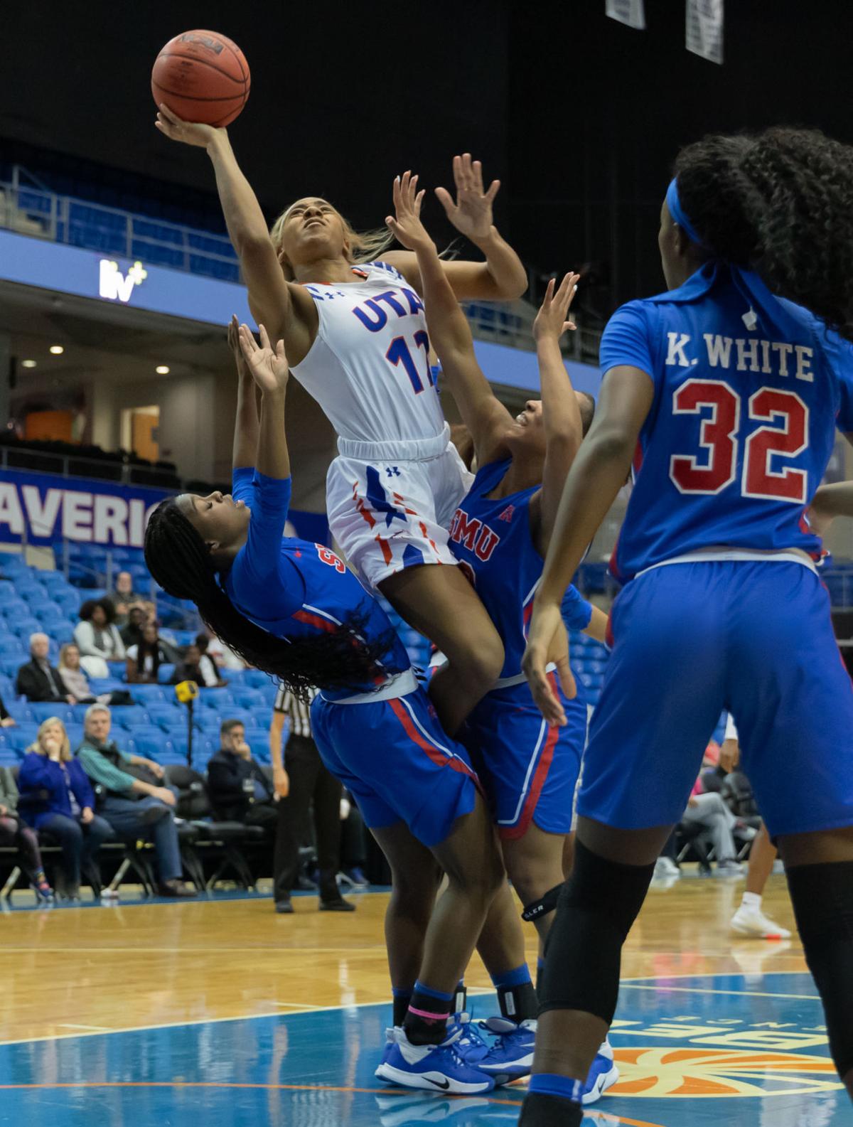 Photos: Lady Mavericks outpace Southern Methodist University Mustangs
