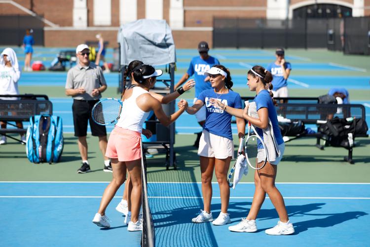 Photos UTA women's tennis competes in SMU Red and Blue Challenge