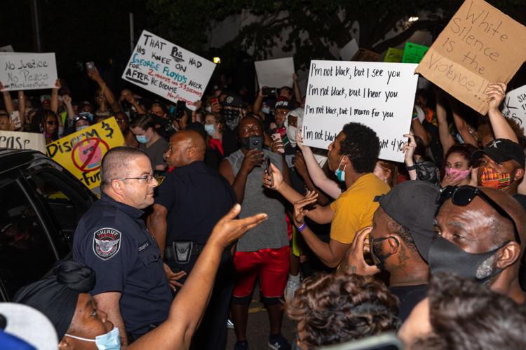 Photos: Protesters march in downtown Dallas demanding justice for black victims of police brutality