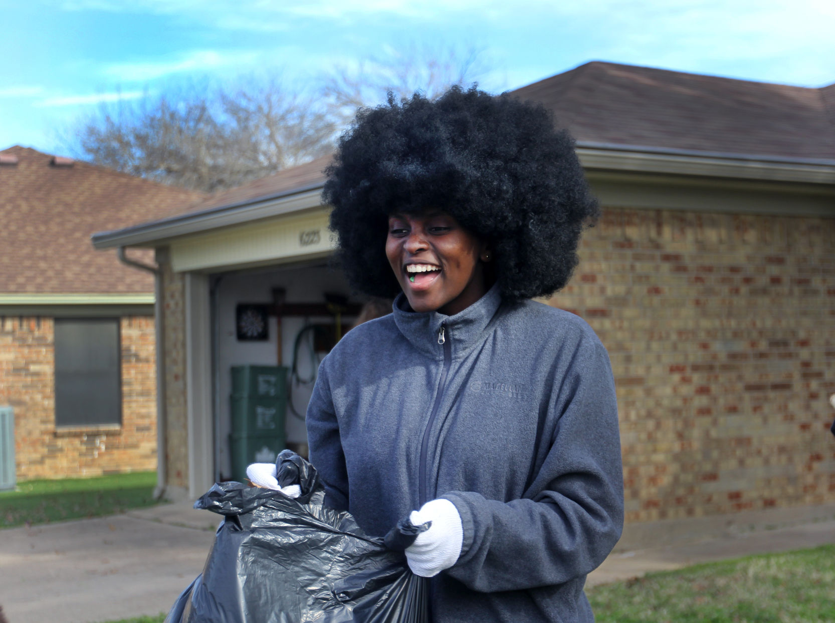 Photos: Hundreds volunteer in Arlington for Zeb Strong Jr. MLK Day of Service