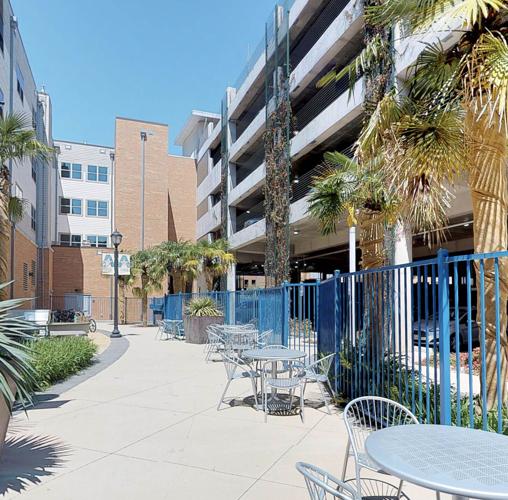 Vandergriff Hall Patio