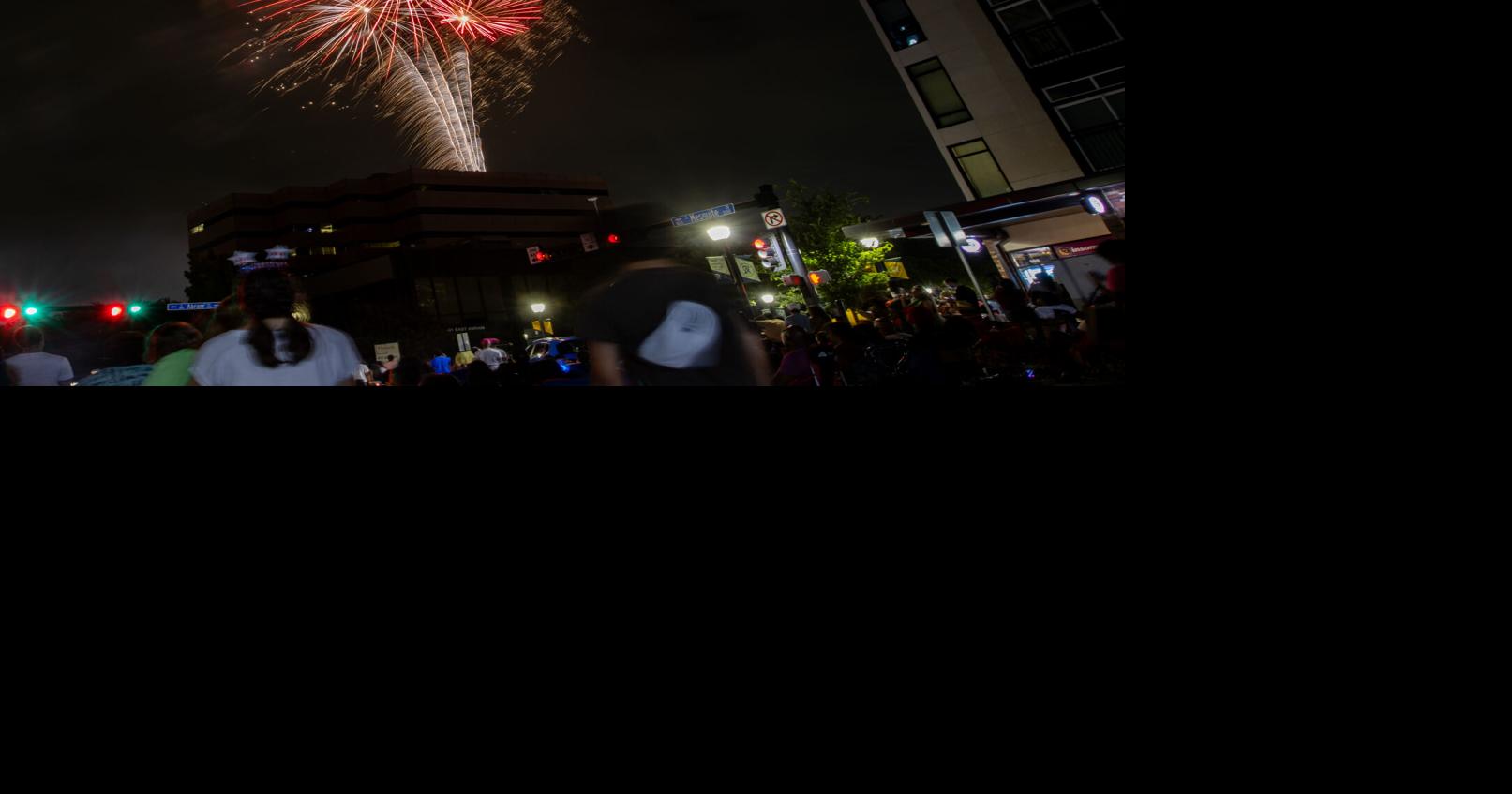 Photos: Fireworks light up Arlington's skies for Fourth of July ...