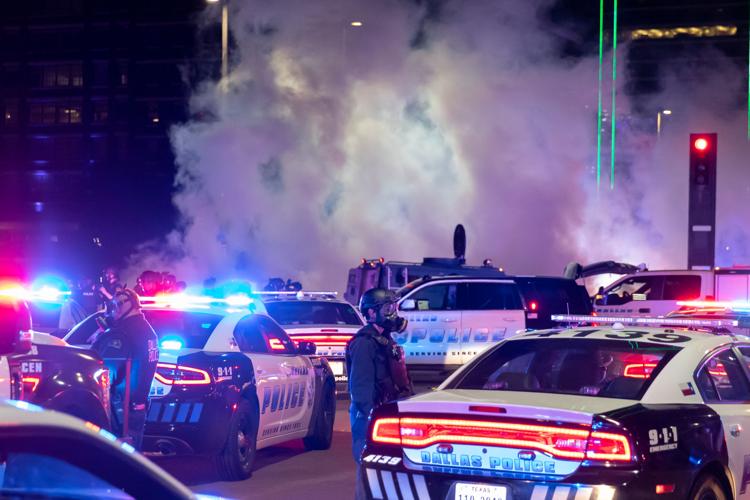 Photos: Protesters march in downtown Dallas demanding justice for black victims of police brutality
