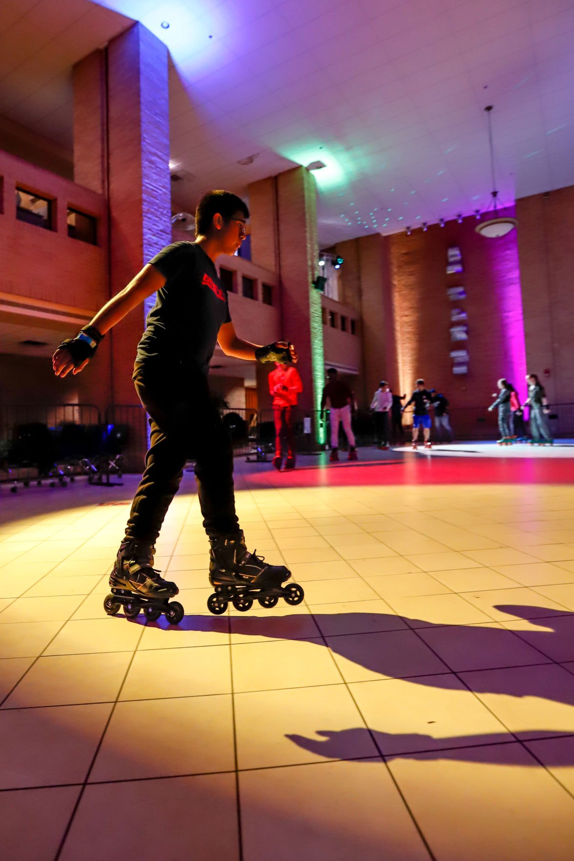 Photos: EXCEL turns the UC Palo Duro Lounge into a roller rink for Rollercade