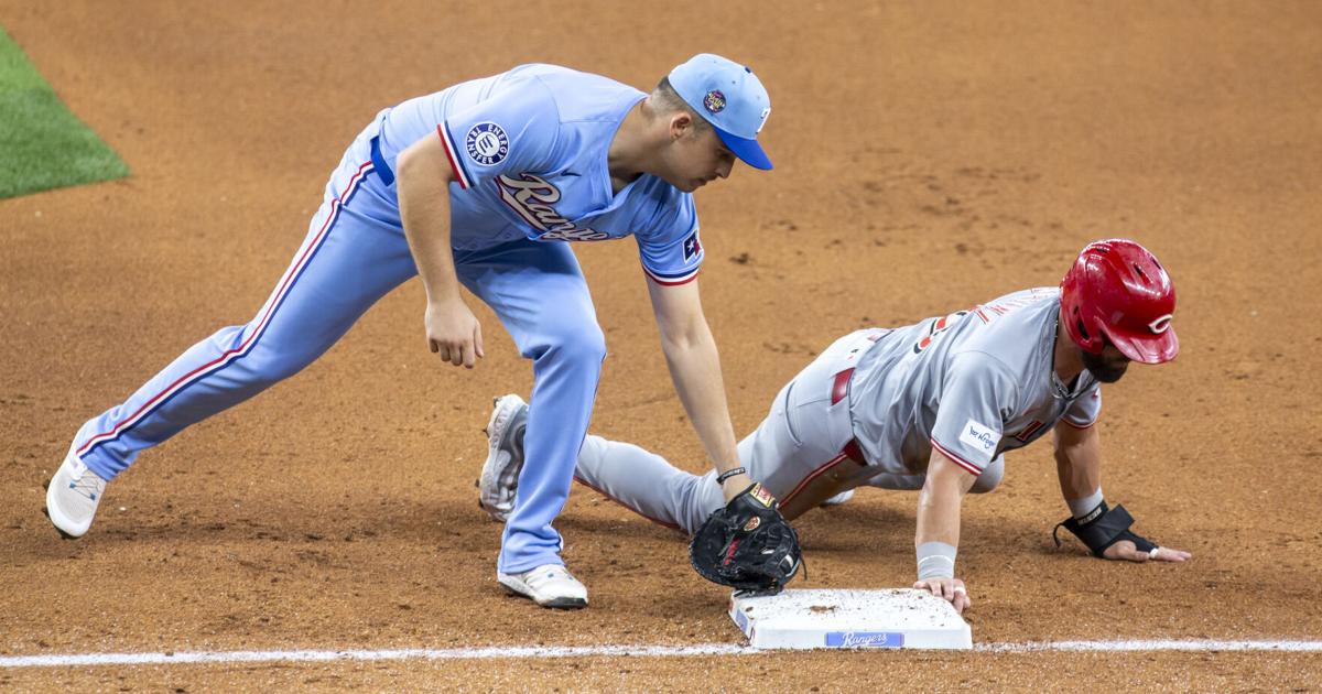 Texas Ranger Ride On Red Texas Rangers ride big first inning to win over Cincinnati Reds ...