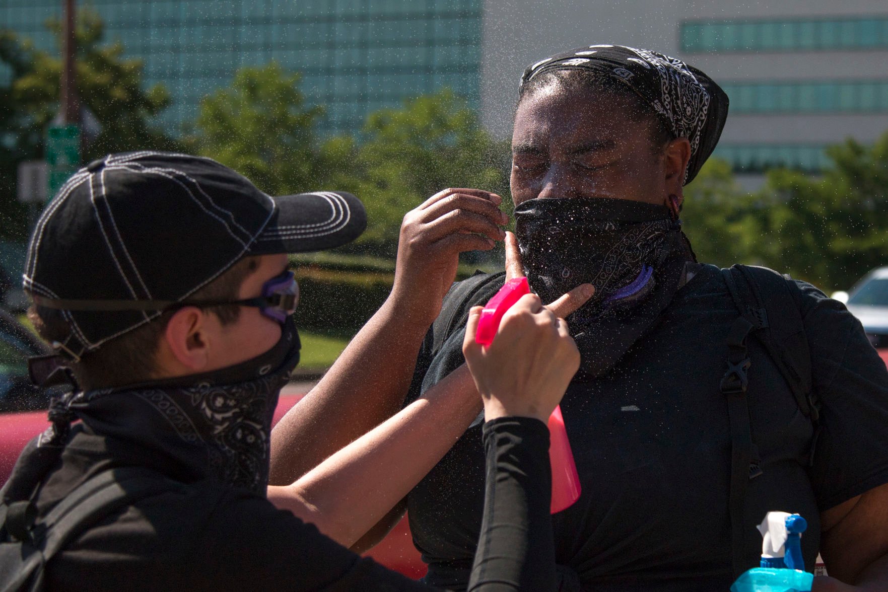 Photos: Downtown Dallas streets see hundreds protest George Floyd's death, racial injustice