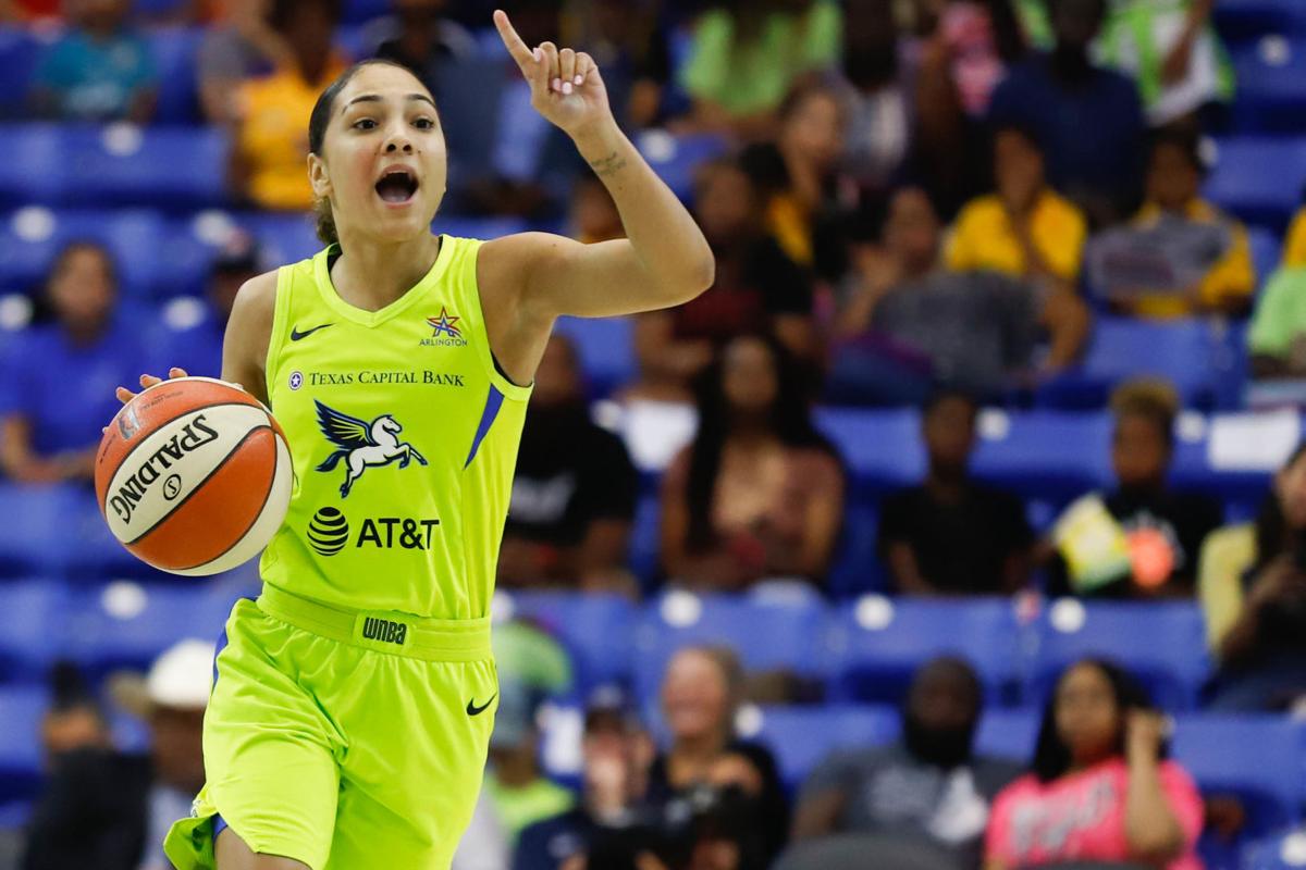 Photos Dallas Wings dominate with 7462 victory against Los Angeles